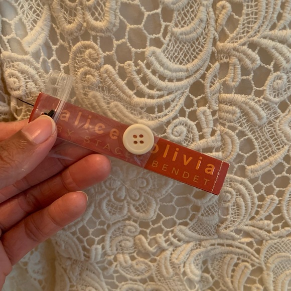 Alice+Olivia Cream Lace Jacket NWT Size M - Picture 6 of 9